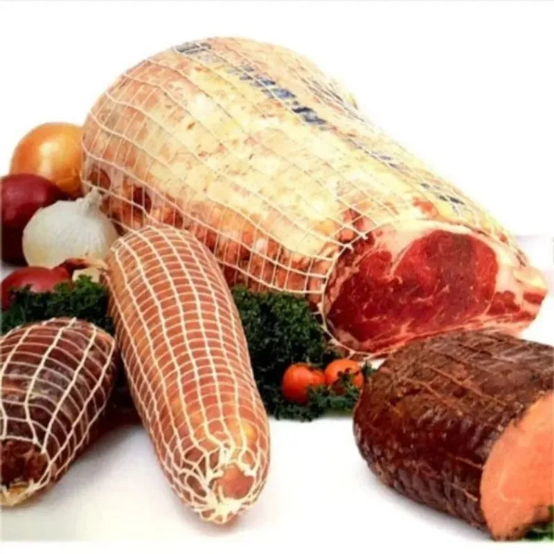 3 Meters Cotton Meat Net Ham Sausage Net Butcher's String Sausage Roll Hot Dog Sausage Casing Packaging Tools Meat Cooking Tool