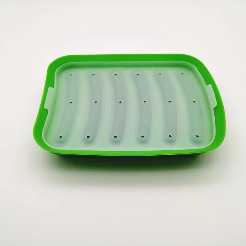 Silicone Sausage Maker Mold DIY Handmade Hamburger Hot Dog Reusable Kitchen Accessories Gadget for Cake Baking Pie