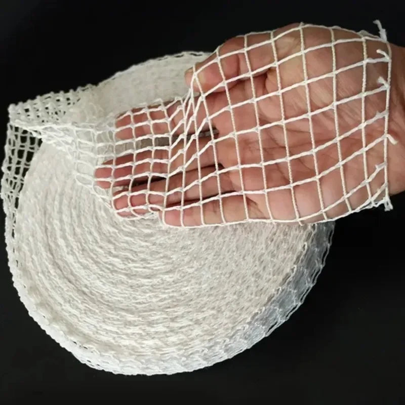3 Meters Cotton Meat Net Ham Sausage Net Butcher's String Sausage Roll Hot Dog Sausage Casing Packaging Tools Meat Cooking Tool