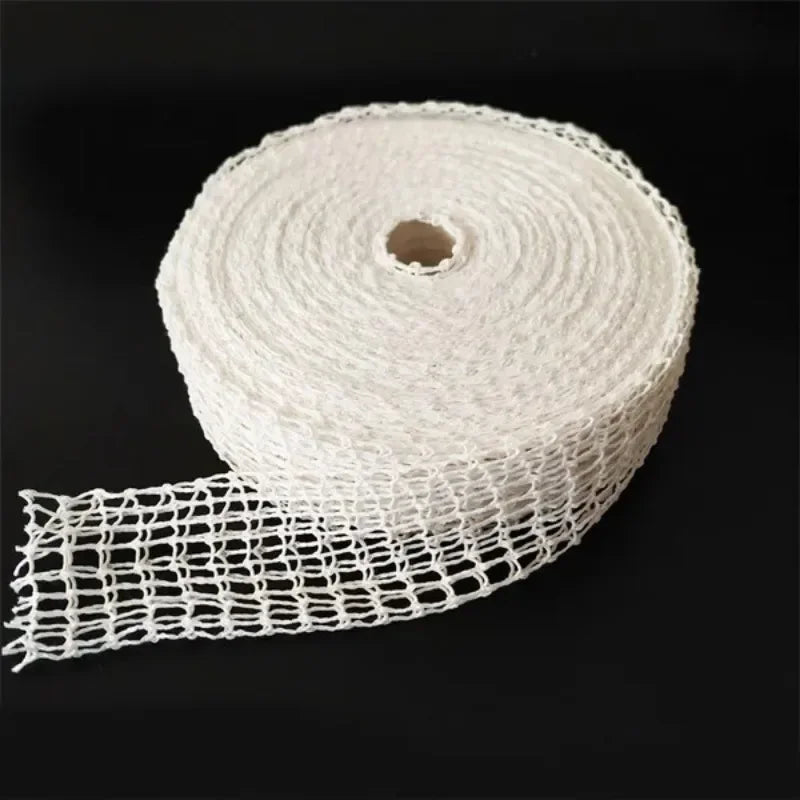 3 Meters Cotton Meat Net Ham Sausage Net Butcher's String Sausage Roll Hot Dog Sausage Casing Packaging Tools Meat Cooking Tool