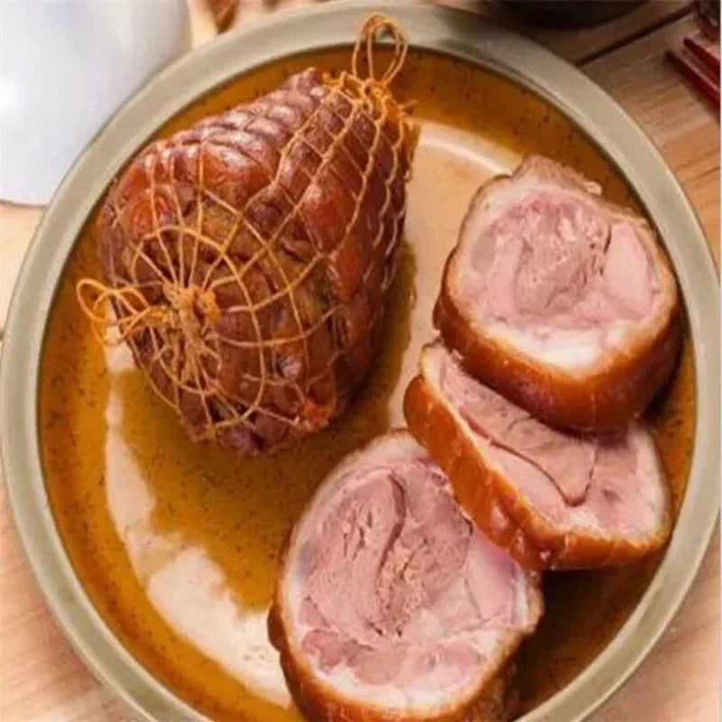 3 Meters Cotton Meat Net Ham Sausage Net Butcher's String Sausage Roll Hot Dog Sausage Casing Packaging Tools Meat Cooking Tool