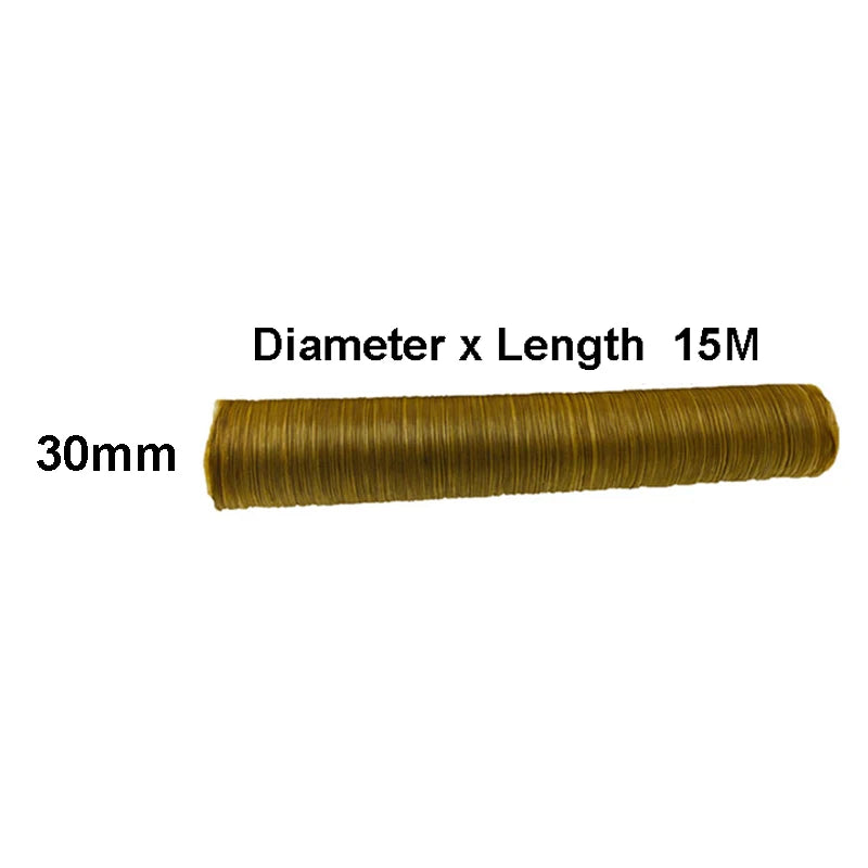 40/50MM x 5/10/20 Meters Dry Collagen Sausage Casing Tube Meat Sausages Casing For Sausage Maker