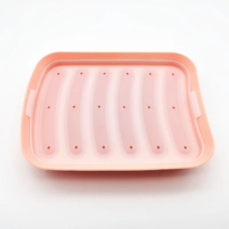 Silicone Sausage Maker Mold DIY Handmade Hamburger Hot Dog Reusable Kitchen Accessories Gadget for Cake Baking Pie
