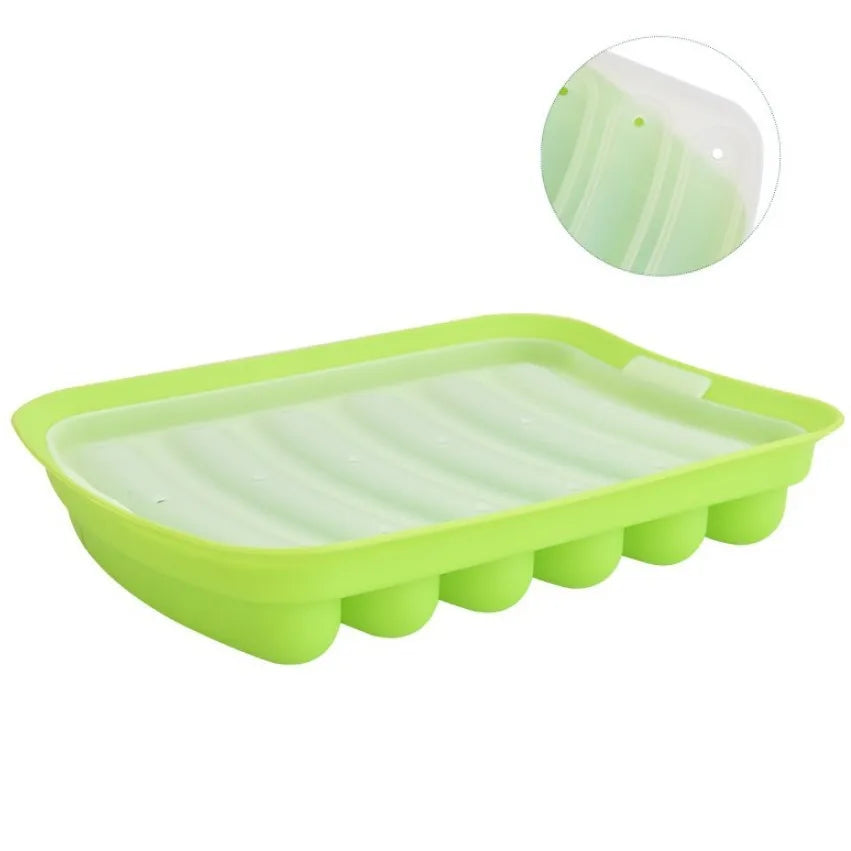 Silicone Sausage Maker Mold DIY Handmade Hamburger Hot Dog Reusable Kitchen Accessories Gadget for Cake Baking Pie
