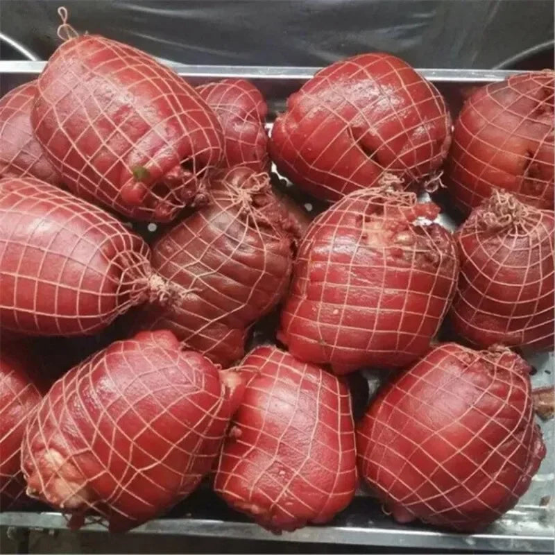 3 Meters Cotton Meat Net Ham Sausage Net Butcher's String Sausage Roll Hot Dog Sausage Casing Packaging Tools Meat Cooking Tool