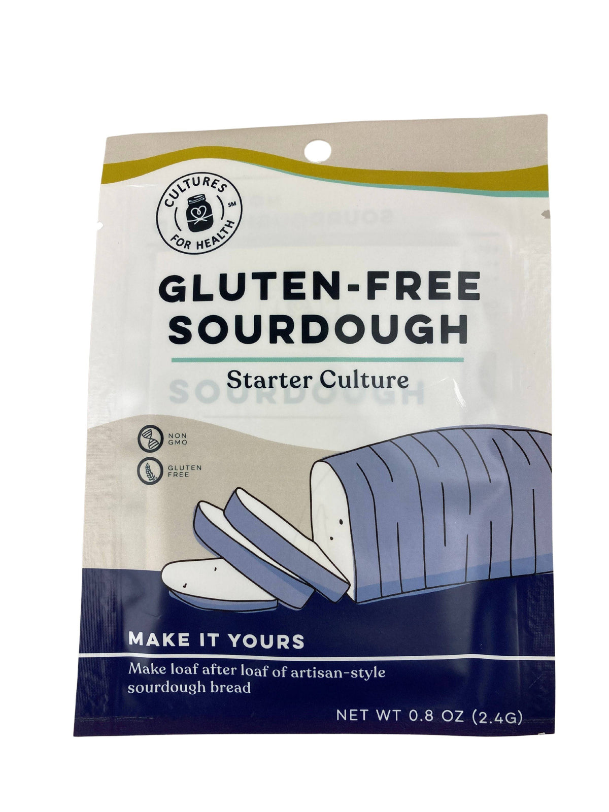 Heirloom Sourdough Starter Culture — San Francisco, Whole Wheat or Gluten-Free
