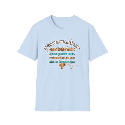 Working Cows Humor T-Shirt, Farm Tees, Funny Farmer Shirt