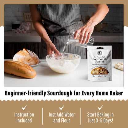 Original Sourdough Starter Culture — Freeze-Dried Organic, 12g