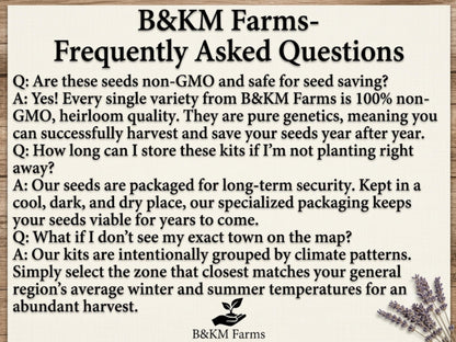 BEST VALUE: 100,000 Vegetable Heirloom Seed Vault. 100 Seed Packets