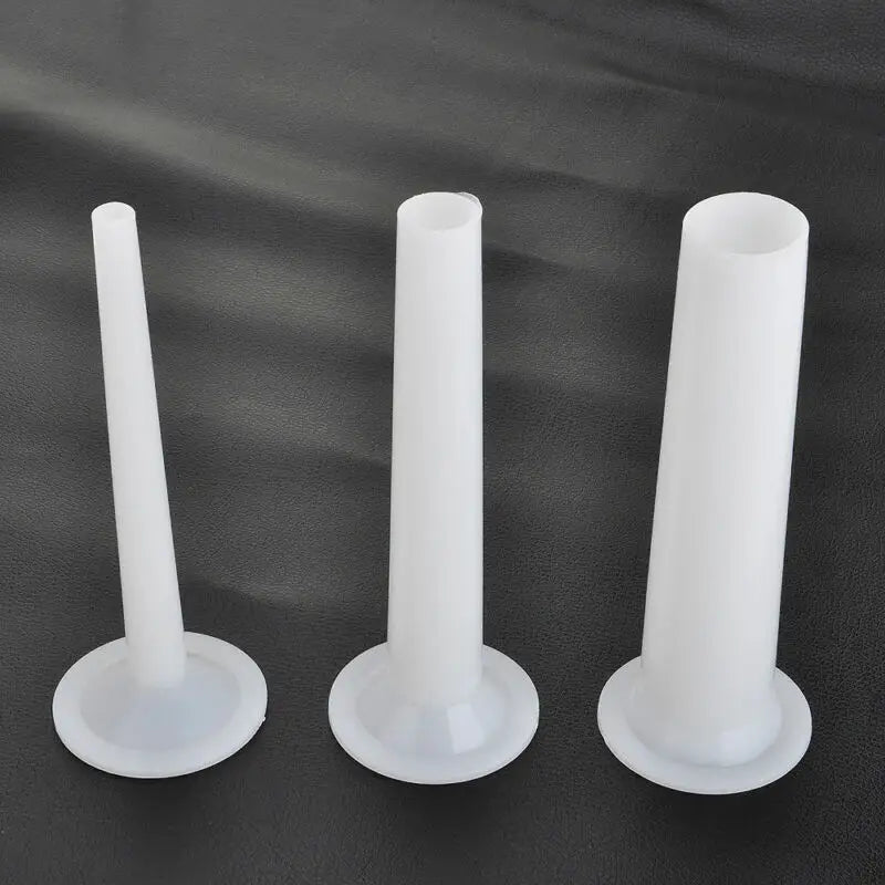 3* kitchen Sausage Maker Tube Casing Meat Grinder Stuffing Filling Pipe Tool