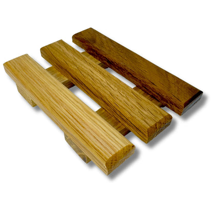 Reclaimed White Oak Wood Finished Soap Dish
