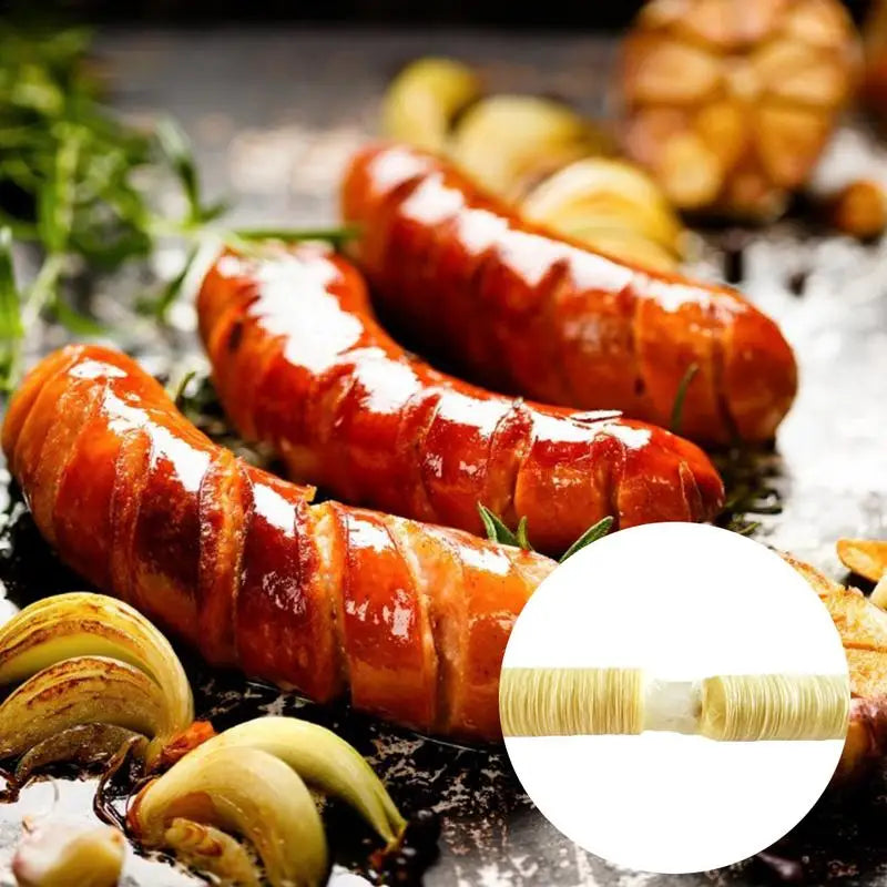 Sausage Casing Roast Easy To Peel Dried Sausage Packing Casing Sausage Collagen Casings Kitchen Cooking Tools