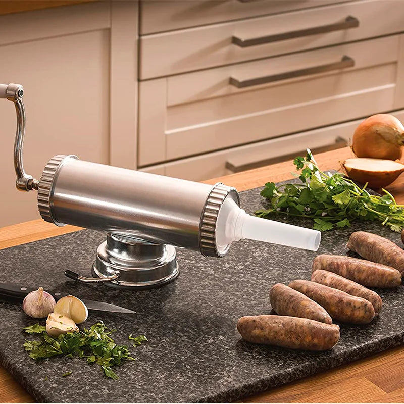 MASTER FENG Sausage Stuffer Homemade Manual Sausage Maker Sausage Meat Filling Machine
