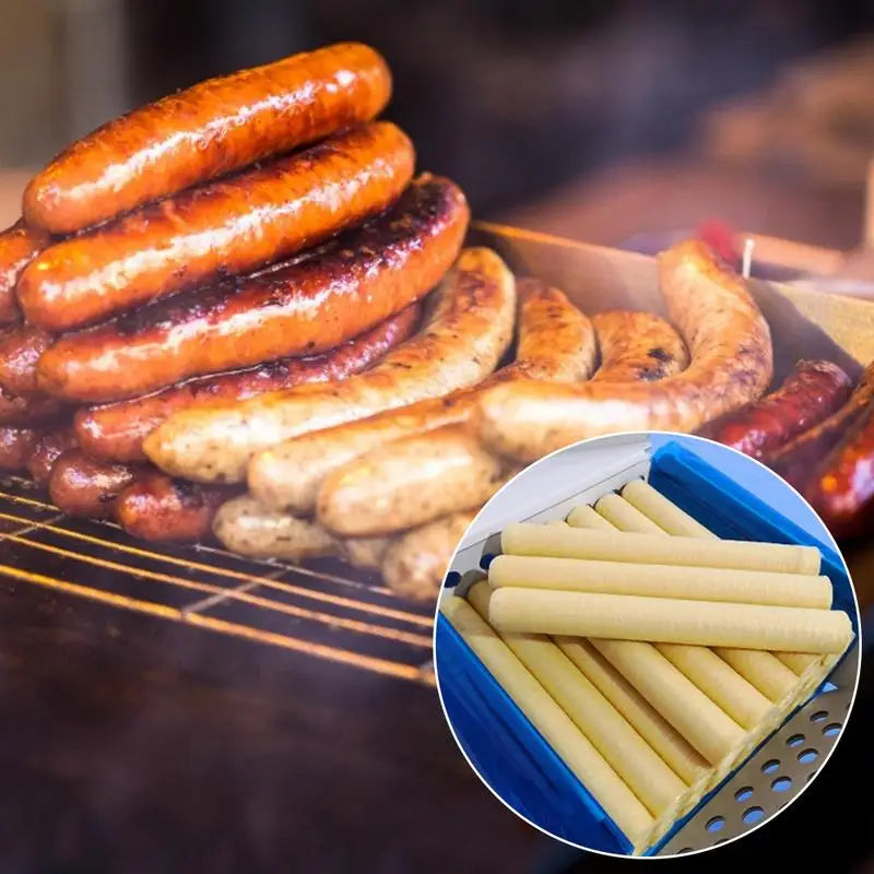 Sausage Casing Roast Easy To Peel Dried Sausage Packing Casing Sausage Collagen Casings Kitchen Cooking Tools
