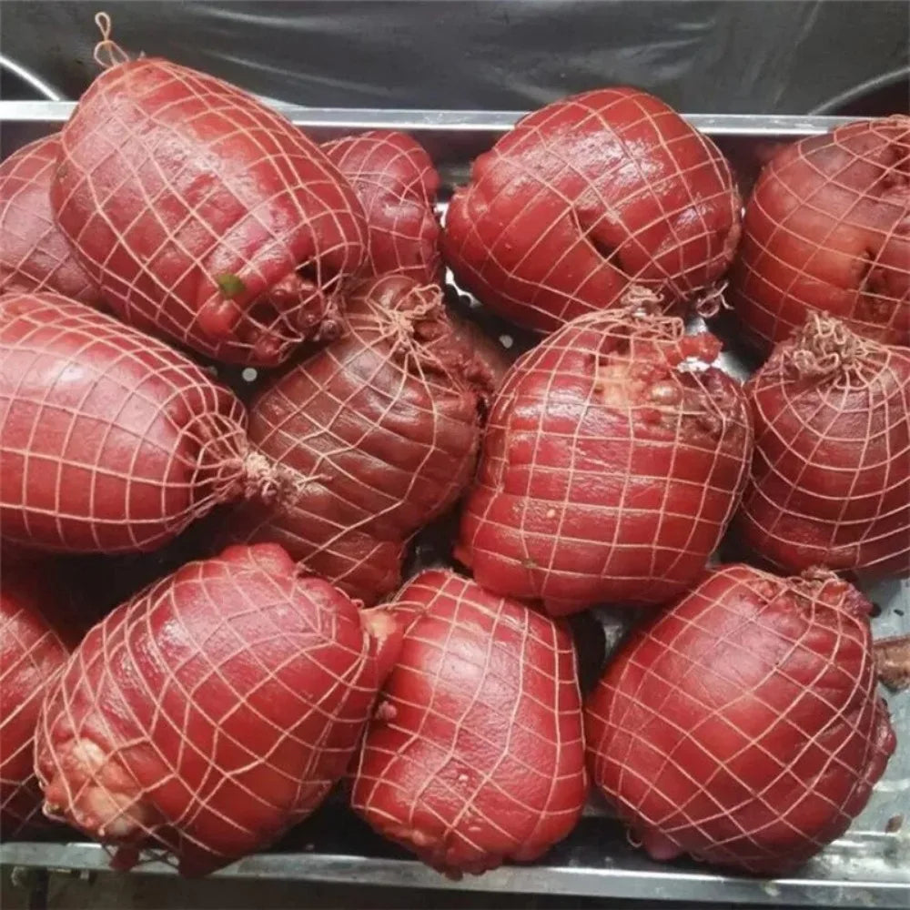 3 Meters Cotton Meat Net Ham Sausage Net Butcher's String Sausage Roll Hot Dog Sausage Casing Packaging Tools Meat Cooking Tool