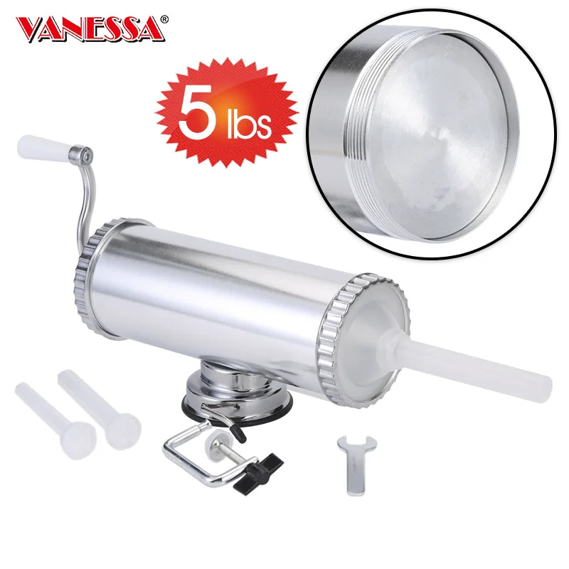 MASTER FENG Sausage Stuffer Homemade Manual Sausage Maker Sausage Meat Filling Machine