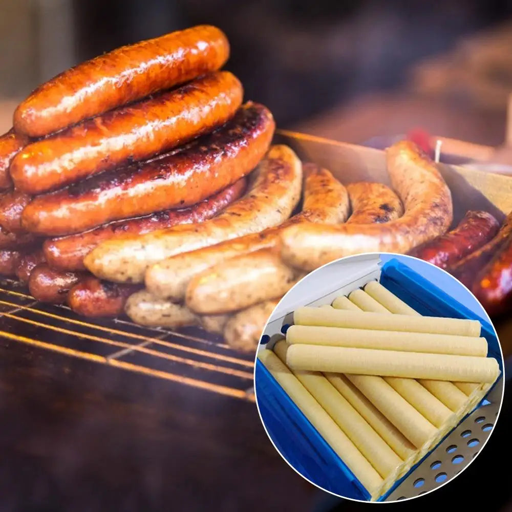 Sausage Casing Roast Easy To Peel Dried Sausage Packing Casing Sausage Collagen Casings Kitchen Cooking Tools