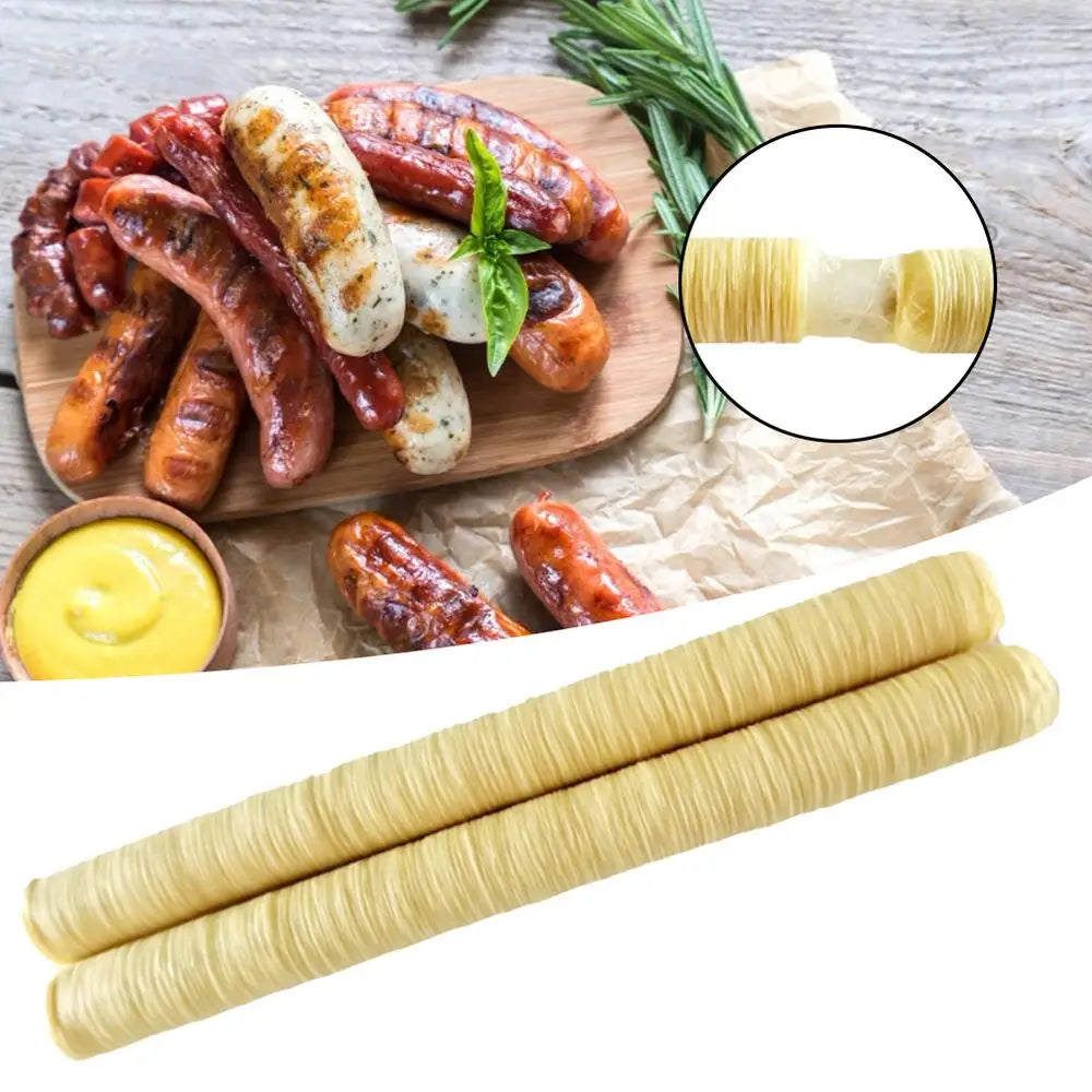 Sausage Casing Roast Easy To Peel Dried Sausage Packing Casing Sausage Collagen Casings Kitchen Cooking Tools
