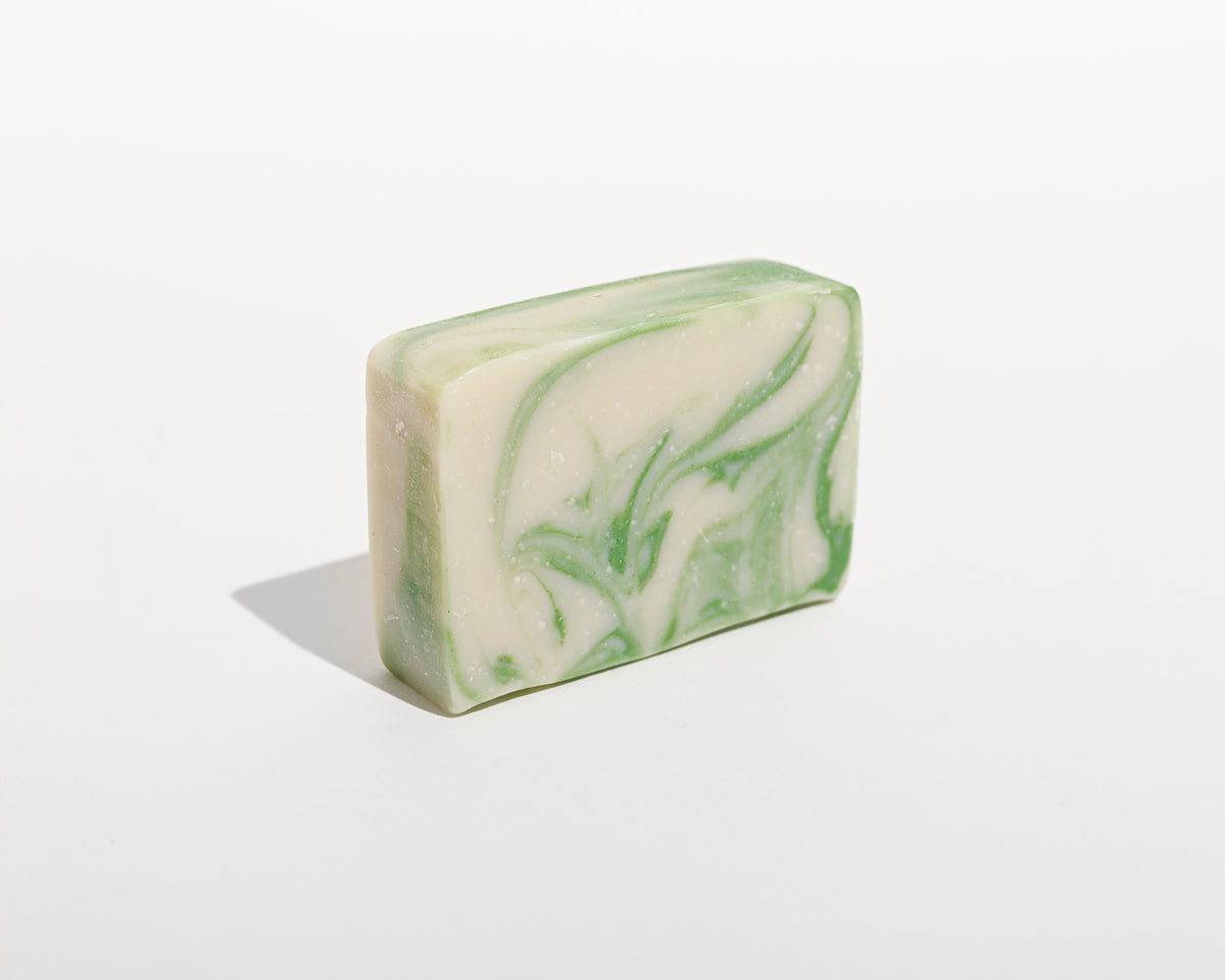Natural Face & Body Soap Bar - Cold Processed, Organic Oils | Signature Clay
