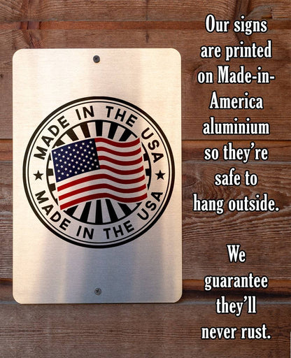 Chicken Coop Rules - Metal Sign
