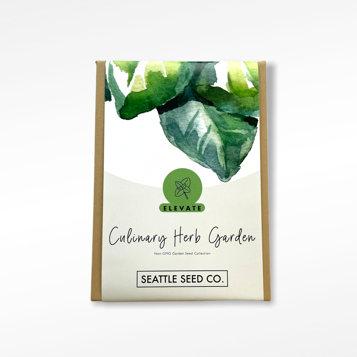 Organic culinary herb garden seed collection