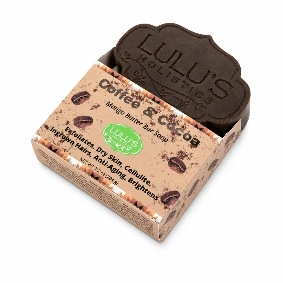 Lulu's Holistics Unscented Turmeric Shea Butter Bar Soap – Gentle Brightening Cleanse
