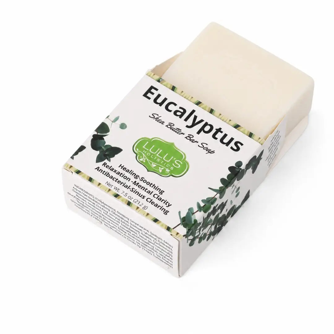 Lulu's Holistics Unscented Turmeric Shea Butter Bar Soap – Gentle Brightening Cleanse