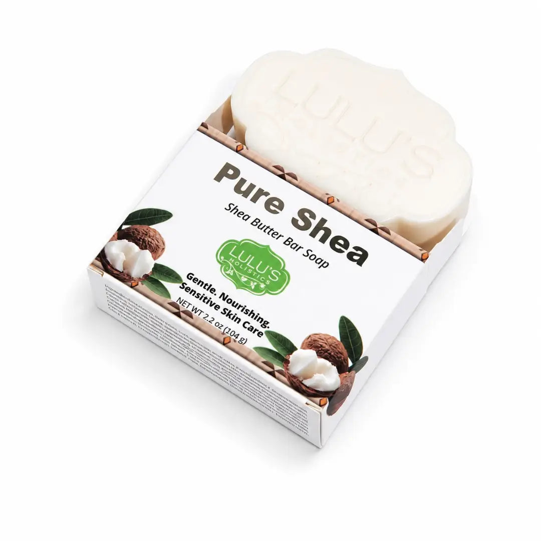 Lulu's Holistics Unscented Turmeric Shea Butter Bar Soap – Gentle Brightening Cleanse